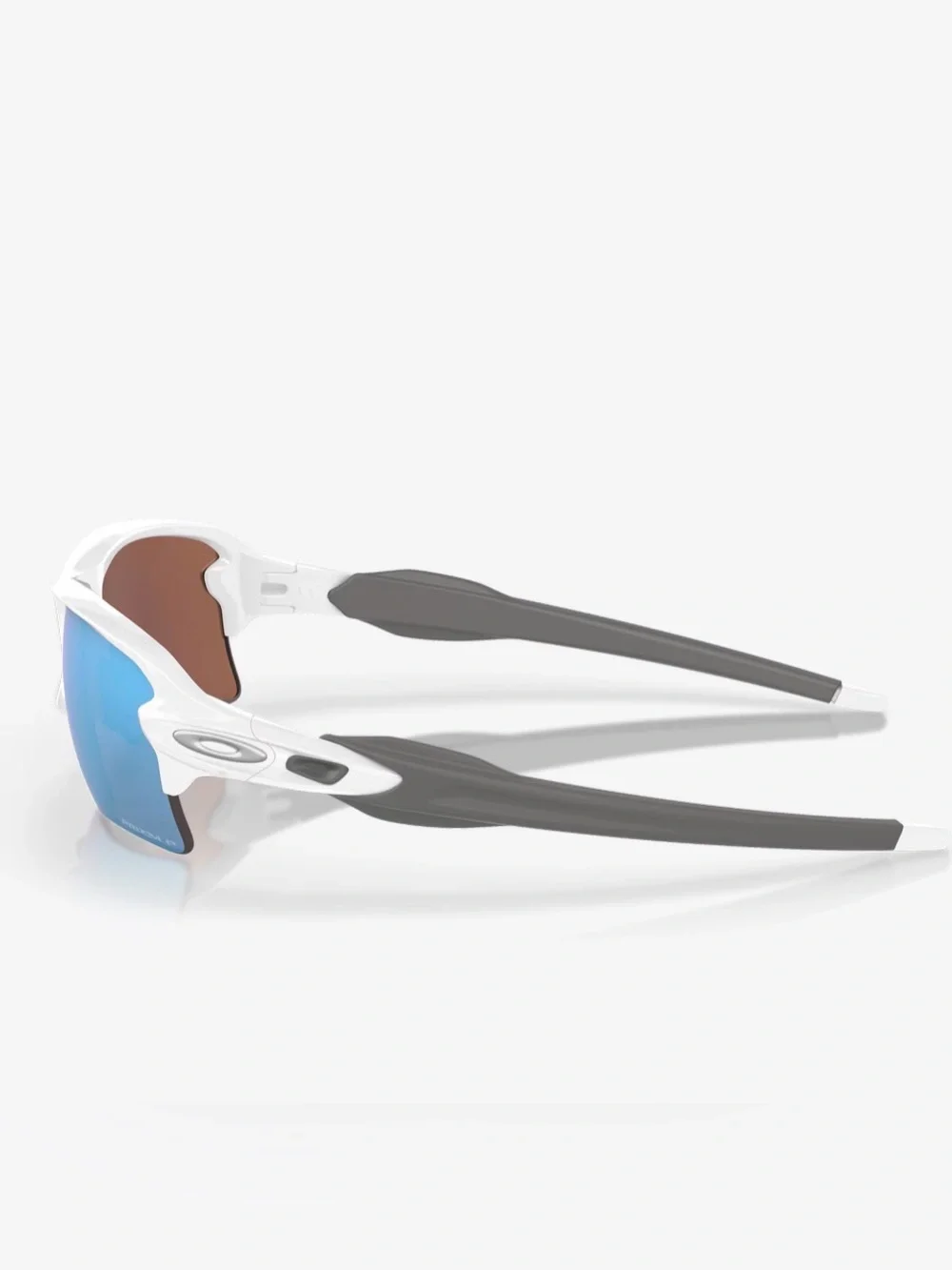 OAKLEY FLAK 2.0 XL Sunglasses Prizm Sapphire lense white frame  - Blue and white